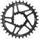 Wolf Tooth Direct Mount Chainring - 30t, SRAM Direct Mount, Drop-Stop B, For SRAM 3-Bolt Boost Cranks, 3mm Offset, Black