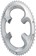 Shimano 105 FC-R7000 53t 4x110 bcd Asymmetric Chainring, Silver 