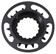 Samox Bosch GEN 2 Steel CNC Chainring with Single Chainguide - 18t Boost, Black 