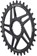 Wolf Tooth Direct Mount Chainring - 28t, Shimano DM, For Boost Cranks, 3mm Offset, Requires 12-Speed Hyperglide+ Chain, Black
