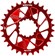 Wheels Manufacturing Direct Mount Chainring - 30t, SRAM 3-Bolt Direct Mount, 3mm Offset, T-Type Chain Compatible, Red