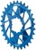 Wheels Manufacturing Direct Mount Chainring - 30t, SRAM 3-Bolt Direct Mount, 3mm Offset, T-Type Chain Compatible, Blue