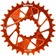 Wheels Manufacturing Direct Mount Chainring - 30t, SRAM 3-Bolt Direct Mount, 3mm Offset, Compatible with Hyperglide+ Chain, Orange