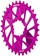 Wheels Manufacturing Direct Mount Chainring - 32t, SRAM 3-Bolt Direct Mount, 3mm Offset, Compatible with Hyperglide+ Chain, Purple
