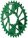 Wheels Manufacturing Direct Mount Chainring - 32t, SRAM 3-Bolt Direct Mount, 3mm Offset, Compatible with Hyperglide+ Chain, Green
