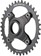 Shimano STEPS SM-CRE80-B Chainring - 38T Without Chainguard, 55mm Chainline, Black 