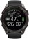 Garmin fenix 8 Smartwatch - 51mm, AMOLED, Sapphire, Carbon Gray DLC Titanium with Black/Pebble Gray Silicone