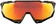 100% Speedtrap Sunglasses - Soft Tact Black, HiPER Red Multilayer Mirror Lens






