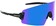 Optic Nerve FixieBLAST Sunglasses - Matte Black, Smoke Lens with Blue Mirror