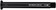 WHISKY No.9 Thru Bolt - 15mm, 125mm, P1.5, TL12, Black 