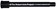 Robert Axle Project 15mm Lightning Bolt Thru Axle - Front - Length: 155mm Thread: M14 x 1.5mm (15x110 Fox - Boost), w/ Spacer