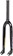 Radio Raceline Expert BMX Race Fork - 1 1/8", Black 