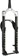 Manitou Mastodon Pro Suspension Fork - 26", 120 mm, 15 x 150 mm, 44 mm Offset, Matte Black, Extended, Gen 3