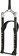 Manitou Mastodon Pro Suspension Fork - 26", 120 mm, 15 x 150 mm, 44 mm Offset, Matte Black, Extended, Gen 3