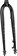 Surly Preamble 700c Fork, 9x100mm, QR, 1-1/8" Straight Steerer, Black 