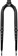 Surly Preamble 700c Fork, 9x100mm, QR, 1-1/8" Straight Steerer, Black 