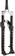 Manitou R8 Pro Suspension Fork - 29", 120 mm, 15 x 110 mm, 44mm Offset, Crown Lockout, Black/Silver 