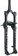 Manitou Machete Suspension Fork - 29", 120 mm, 15 x 110 mm, 44mm Offset, Matte Black 