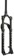 Manitou Markhor Suspension Fork - 29", 100 mm, 15 x 110 mm, 51 mm Offset, Matte Black