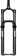 RockShox Reba Gold Isolator RL Suspension Fork - 29", 120 mm, 15 x 110 mm, 44 mm Offset, Gloss Black, 3P Crown, B1