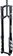 Manitou Dorado Expert Suspension Fork - 29", 203 mm, 20 x 110 mm, 57 mm Offset, Black, Straight Steerer 