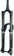 Manitou Mezzer Pro Suspension Fork - 27.5", 180 mm, 15 x 110 mm, 37 mm Offset, Black 