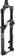 RockShox Psylo Gold Isolator RC Suspension Fork - 27.5", 130 mm, 15 x 110 mm, 44 mm Offset, Gloss Black, A1 