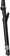 RockShox RUDY Ultimate XPLR Race Day 2 Suspension Fork - 700c, 40 mm, 12 x 100 mm, 45 mm Offset, Gloss Black, A2 