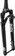 RockShox RUDY Ultimate XPLR Race Day 2 Suspension Fork - 700c, 40 mm, 12 x 100 mm, 45 mm Offset, Gloss Black, A2 