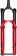Marzocchi Bomber Z1 Coil Suspension Fork - 29", 160 mm, 15QR x 110, 44mm Offset, RAIL, Sweep-Adjust, Gloss Red 