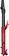 Marzocchi Bomber Z1 Coil Suspension Fork - 29", 160 mm, 15QR x 110, 44mm Offset, RAIL, Sweep-Adjust, Gloss Red 