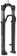 RockShox Recon Silver RL Suspension Fork - 27.5", 100 mm, 9 x 100 mm, 42 mm Offset, Black, D1 