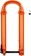 FOX Lower Leg Assembly - 2021 38 29in 180 MAX, 15x110 QR, Fox Shiny Orange, F-S 