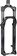 RockShox Judy Silver TK Suspension Fork - 27.5", 120 mm, 15 x 110 mm, 42 mm Offset, Black, A3