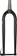 Salsa Cro Moto Grande Fork - 29", 100x15mm Thru-Axle, 1-1/8" Tapered, Steel, IS Disc, Black 