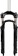 SR Suntour XCR Air 24 Suspension Fork - 24", 1-1/8" Threadless Steerer, 63mm, Disc, Black