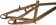 Radio Quartz BMX Race Frame - Pro L, 20.9" TT, Metallic Copper 