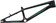 Radio Solar BMX Race Frame - Pro L, 20.75" TT, Matt Black / Teal 