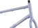 Surly Grappler Frameset - 27.5", Steel, Purple Dust Bunny, Small