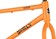 Surly Lowside Frameset - 27.5", Steel, Dream Tangerine, Medium