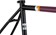 All-City Gorilla Monsoon Frameset - 650b, Steel, Charred Berry, 52cm 