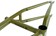 Sunday Soundwave V3 BMX Frame - 20.75" TT, Matte Army Green