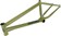 Sunday Soundwave V3 BMX Frame - 20.75" TT, Matte Army Green