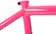 Sunday Street Sweeper BMX Frame - 20.5" TT, Hot Pink