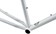 Ritchey Swiss Cross Frameset - 700c, Steel, White, Large 