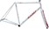 Ritchey Swiss Cross Frameset - 700c, Steel, White, Large 