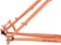 Surly Karate Monkey Frameset - 27.5", Steel, Peach Salmon Sundae, Large