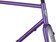 All-City Super Professional Frameset - 700c / 650b, Steel, Hollywood Violet, 52cm 