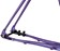 All-City Super Professional Frameset - 700c / 650b, Steel, Hollywood Violet, 52cm 