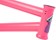 Sunday Street Sweeper BMX Frame - 20.75" TT, Pink/Purple